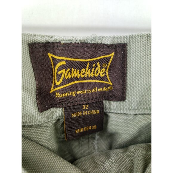 Gamehide Briar Pants Mens Size 32 Cotton Duck Hunting Apparel - Picture 8 of 10